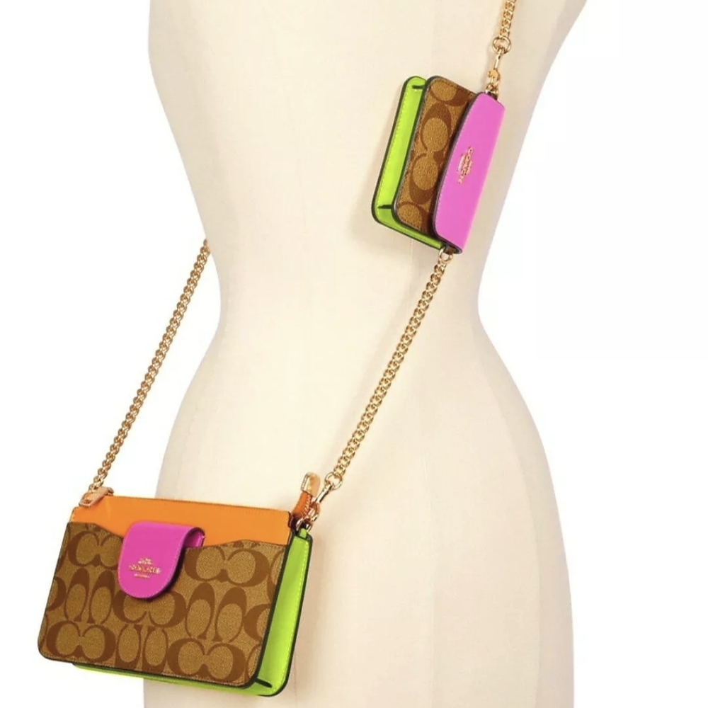 COACH NEON POPPY CROSSBODY
